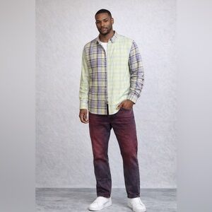 Zara Men's  Red dye Straight Jeans